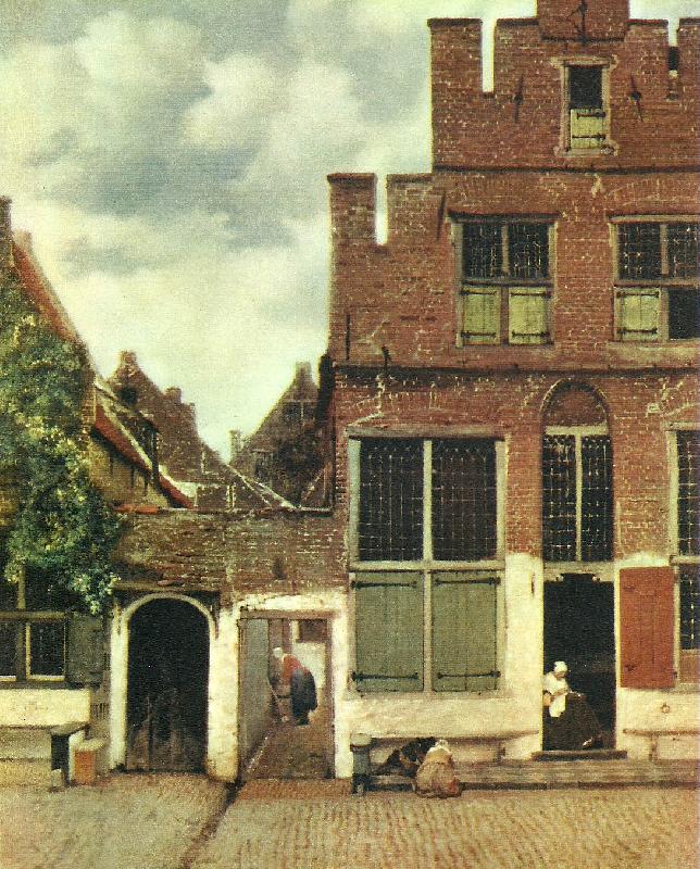 Jan Vermeer den lilla gatan